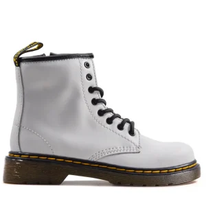 Dr. Martens 1460 Anfibio Bambino Bianco Con Zip Laterale