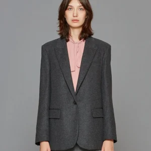 blazer monopetto antracite