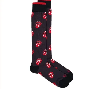 calze rolling stones grigio scuro