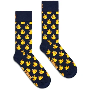 calze rubber duck blu