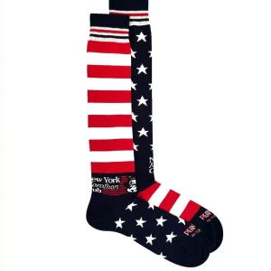 calze snoopy stars and stipes blu navy