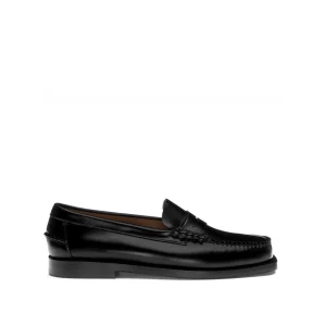 mocassino madison punta squadrata black